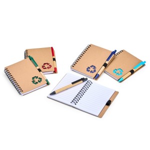 Caderno Ecológico com Caneta